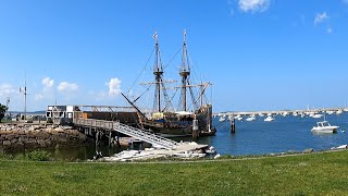 Exploring Plymouth, Massachusetts - Mayflower II & The Plymouth Rock! @ThePianoforever
