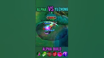 Alpha vs Yu Zhong Mlbb #alpha #yuzhong #mobilelegends #shorts