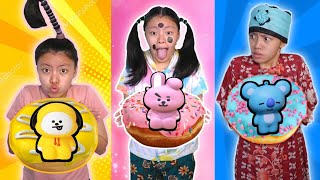 DRAMA TUTIK HUNTING FOR MAGICAL BT21 CHARACTER DONUTS IN THE PARK!