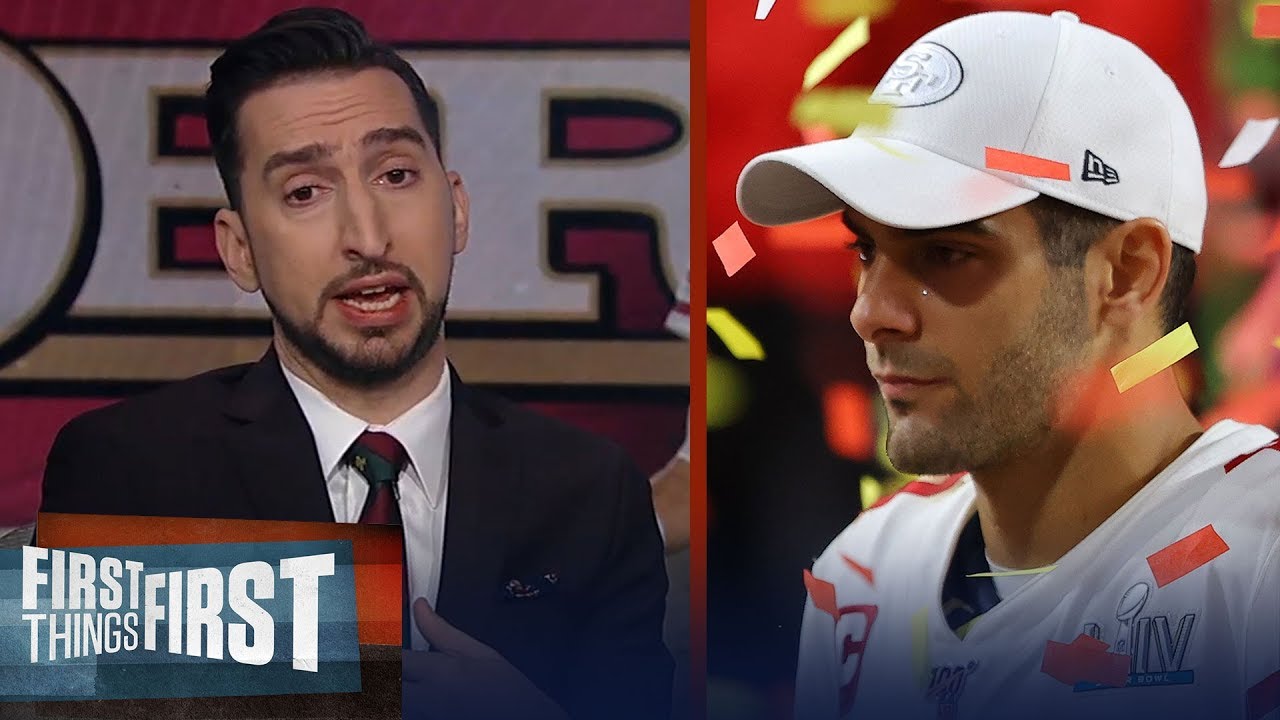 Jimmy Garoppolo had an opportunity to be a hero & he failed — Nick Wright | NFL | FIRST THINGS FIRST