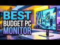 Top 6 Best Budget PC Monitor 2026 🔥🔥– Affordable Gaming &amp; Work Monitors!