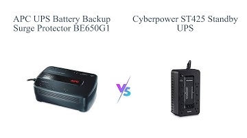 APC UPS Battery Backup vs CyberPower Standby UPS 🥇