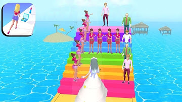 Makeover Run All Levels Gameplay Android, iOS Walkthrough Android Mobile Relaxing Game New Update