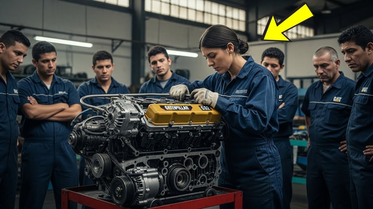 Si arreglas el motor hasta mañana, te doy el trabajo — la mecánica desempleada tardó 1 hora.