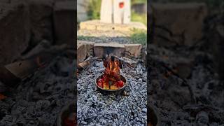 🔥🍗How to Cook Chicken Like a Villager #shorts #viralvideo #food
