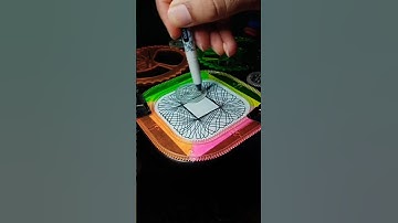 376FD. Robotic Spirograph Shape #spirograph #art