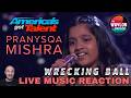 MY REACTION TO Pranysqa Mishra - Wrecking Ball | AGT 2024 Quarterfinals | HOW IS SHE THIS GREAT???