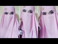 Arabian style hijab tutorial  hijab tutorial sanjida islam