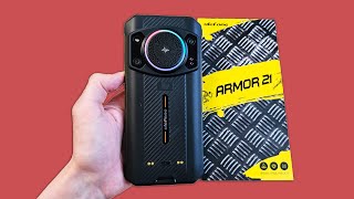 ULEFONE ARMOR 21 - МОЩНЫЙ ДИНАМИК 122 дБ И АККУМУЛЯТОР 9600MAH!