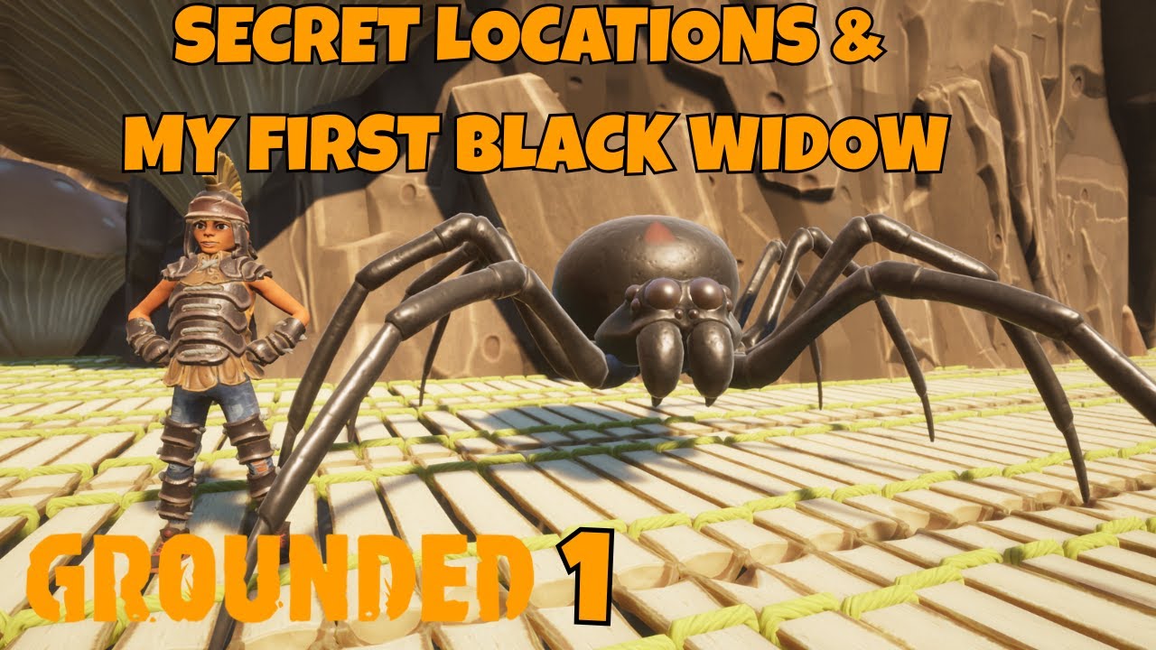 Секретные локации и моя первая Чёрная Вдова — Grounded 1 — Часть 18
