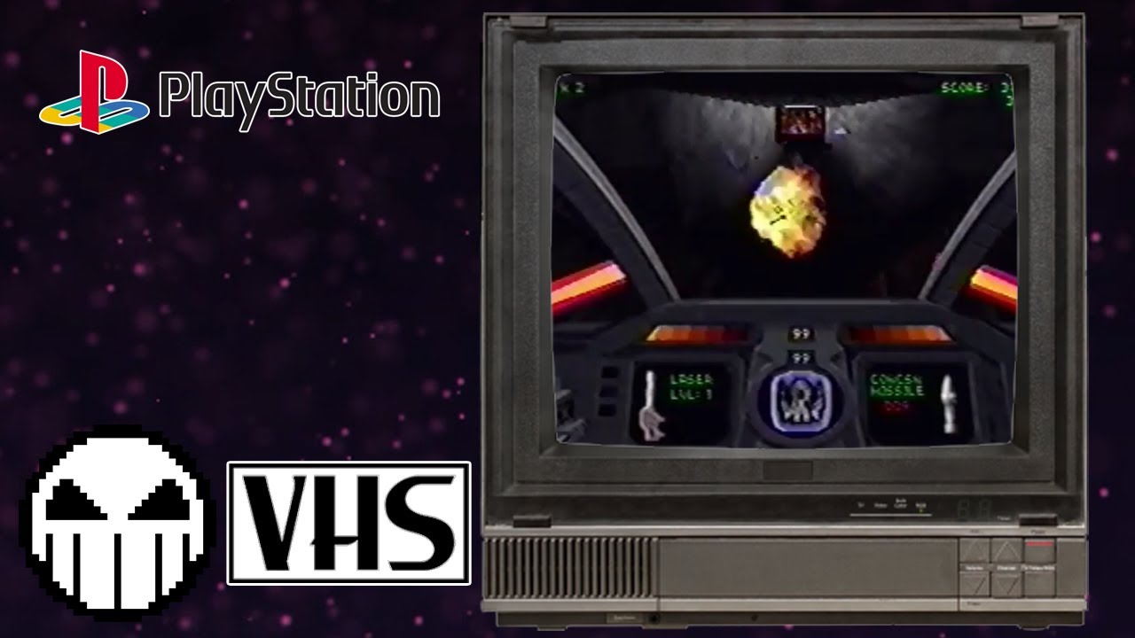 Descent (PS1) VHS Recorded Clips