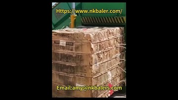 Waste Paper Baling Press Machine