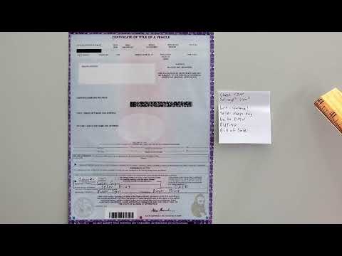 Illinois Automobile Bill Of Sale Form
