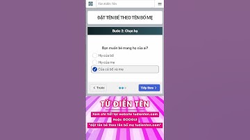 Cách đặt tên cho bé hay và hợp với tên bố mẹ  #dattencon #tenchobe #tendep #xuhuong #tudienten