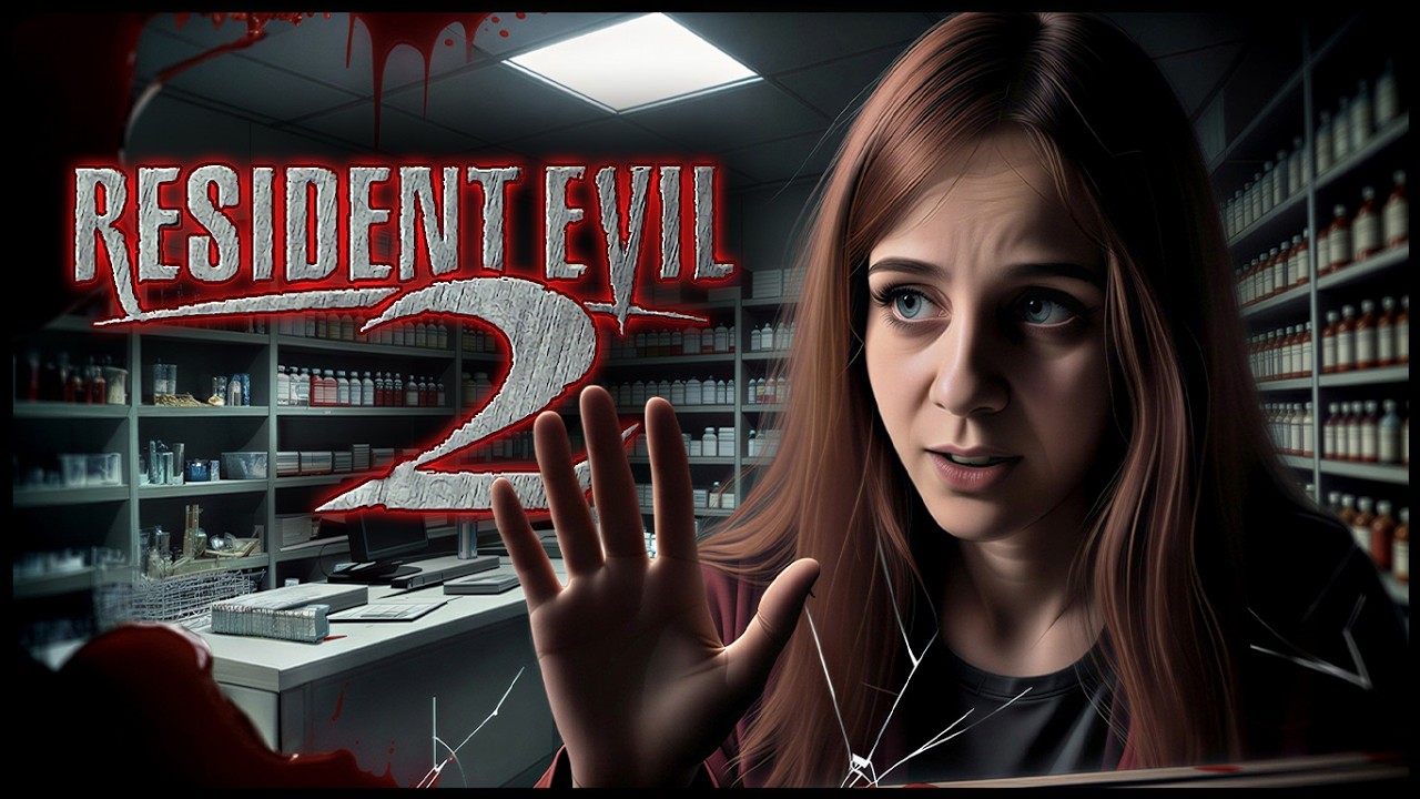 RETRO | Resident Evil 2 HD Textures 2.0 | CLARE A HARD | Стрим 4 - YouTube