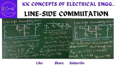 LINE-SIDE COMMUTATION ( FORCED COMMUTATION )