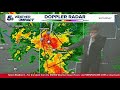 Lamp bursts into flames inside Arkansas news studio
