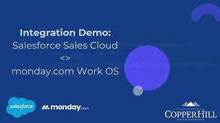 Integration Demo: Salesforce Sales Cloud and monday.com Work OS