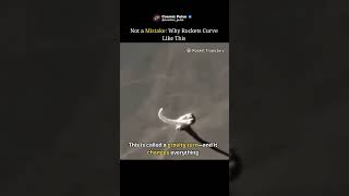 Not a Mistake… Rockets Curve for a Reason #shorts #trending #viral #space #spacefacts #moon #cosmos
