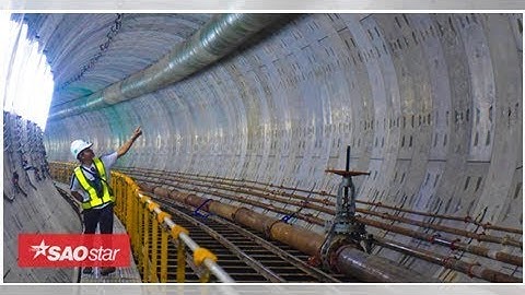 Cận cảnh đường hầm metro dưới lòng đất Sài Gòn - nơi không thể phân biệt ngày và đêm