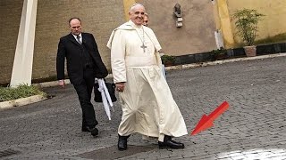 Pope Steps Out for Shoes, World Follows Him in Italy
