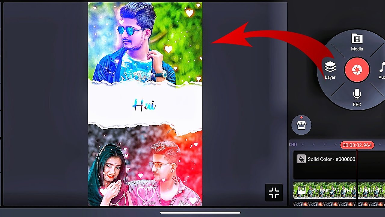 How To Make Photo Moving Whatsapp Status Video editing In KineMaster Tutorial || kinemaster editing