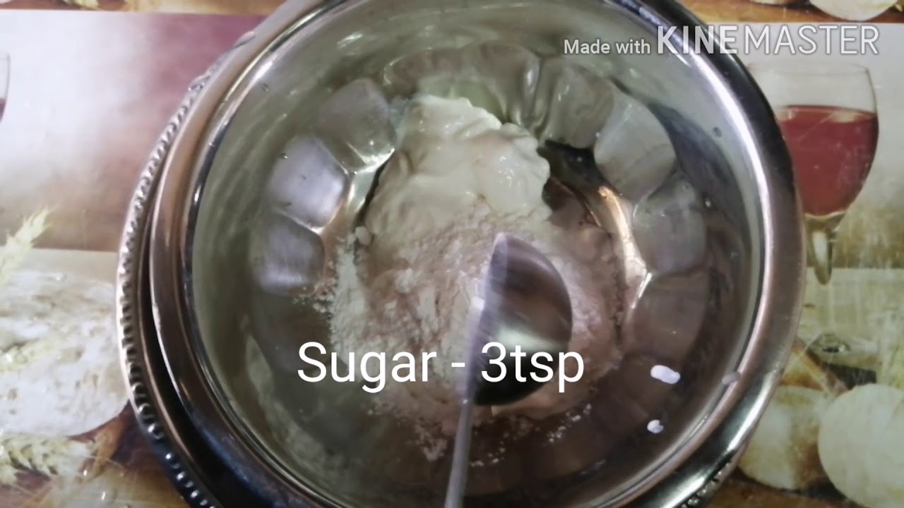 How to make homemade whipped cream using hand whisk /whipped cream from amul fresh cream /cake