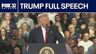 President Trump in Michigan: FULL Remarks from speech in Milford