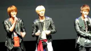 111015 SHINee Taemin speak japanese @ Friends of Korea