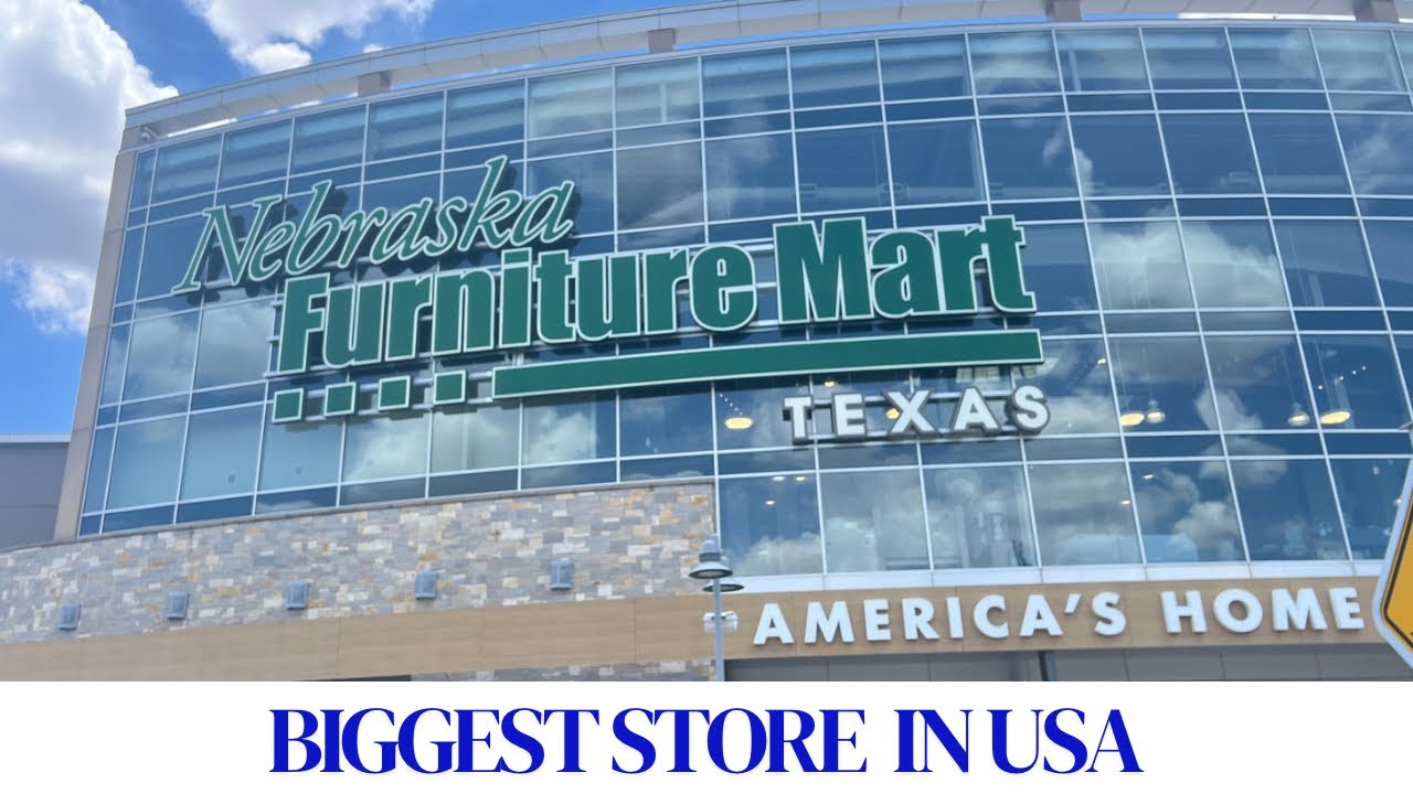 Dream Furniture at the Biggest Store in USANebraska Furniture Mart
