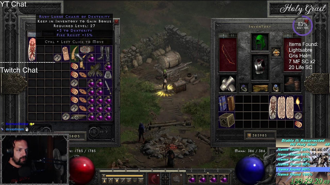 🔴 MAJOR !UPDATE D2R?! Day38 HC HOLY GRAIL! 