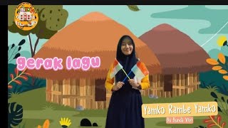 Gerak Lagu Yamko Rambe Yamko With Bunda Vivi