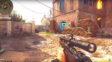 Call of Duty® WW2 MULTIPLAYER SNIPING GAMEPLAY + NEW WAR MODE