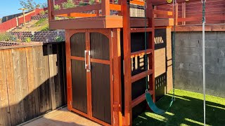 DIY shed with top deck by DIY IMAGINE 1,354 views 2 years ago 9 minutes, 22 seconds
