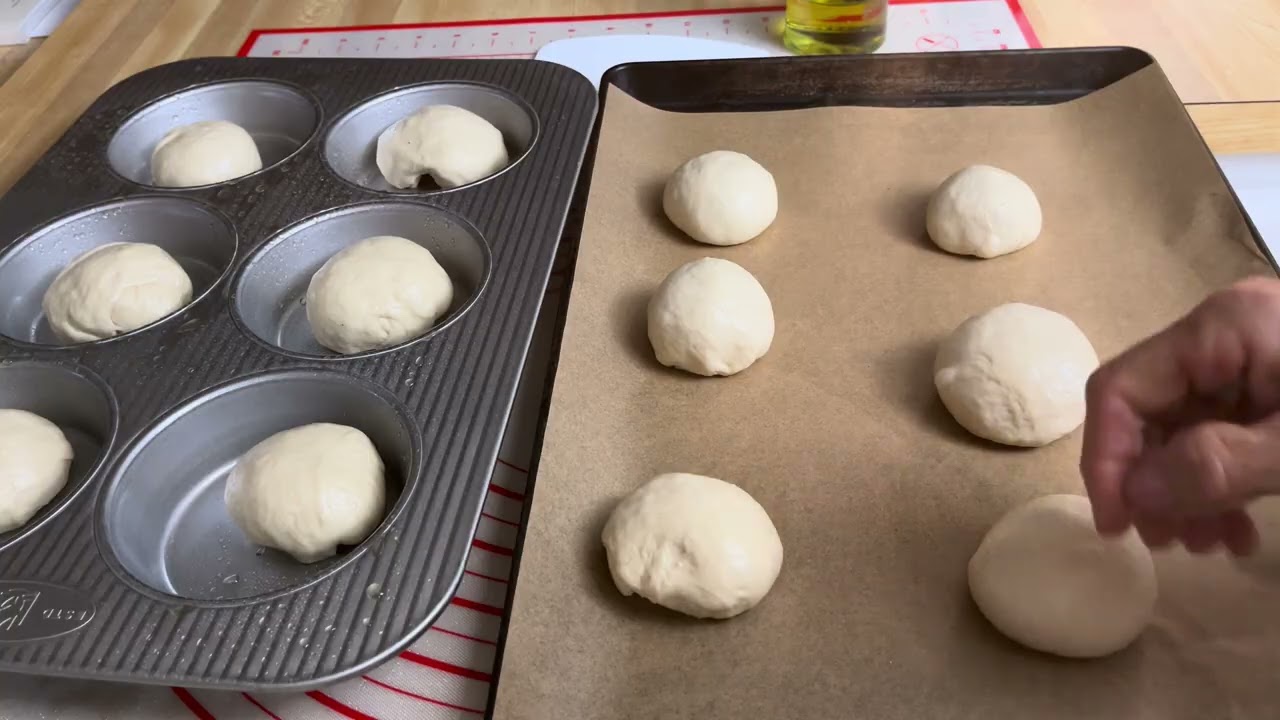 Homemade Hamburger Buns … fresh and no preservatives… easy to prepare 