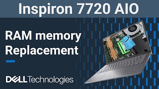 Inspiron 27 7720 All In One (AIO) | How to replace the RAM memory module