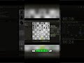 Chess Masterpiece: Epic Blunders and Brilliant Wins! #shorts
