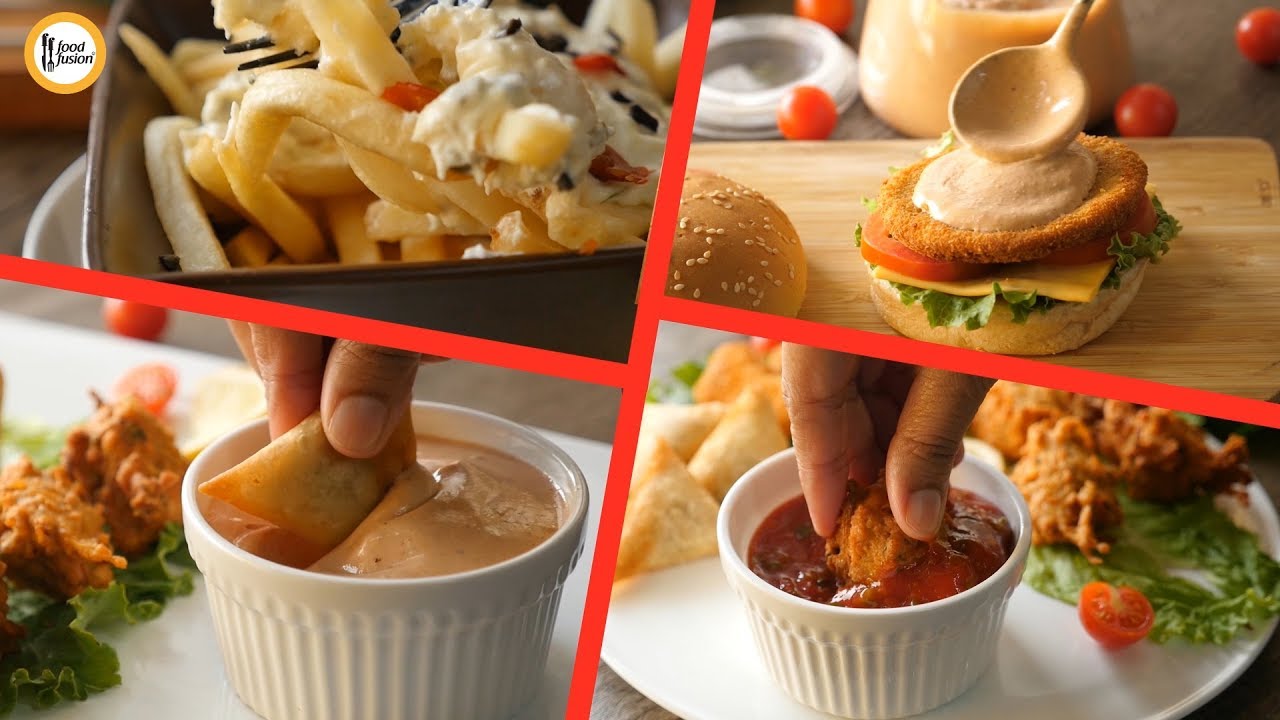 4 Amazing Dips with ketchup & Mayo – Recipes By Food Fusion