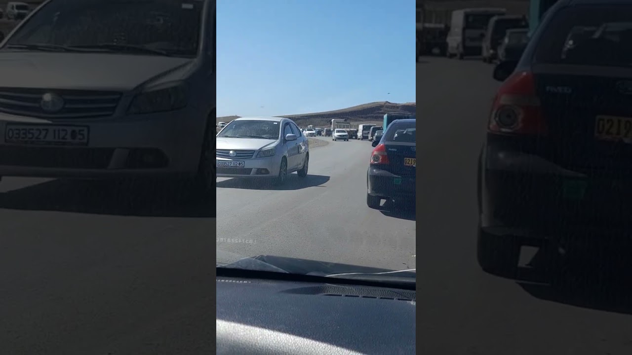 حادث مرور خطير ان شاءالله سلامات سيدي معنصر