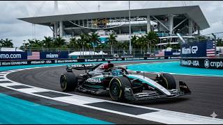 [GTR 2] Correndo em MIAMI Bayside Run de FORMULA 1 com o W16 + Batida no final