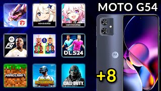 MOTO G54 Em JOGOS  Free Fire, Call of Duty, eFootbal, FC Mobile, Genshin Impact, Roblox, PUBG + 7