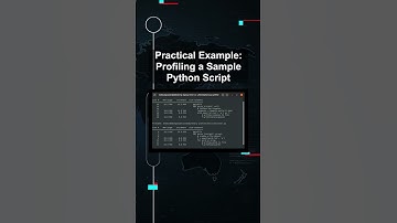 Practical Example: Profiling a Sample Python Script #ai #artificialintelligence #machinelearning