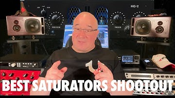 Best mastering saturators shootout