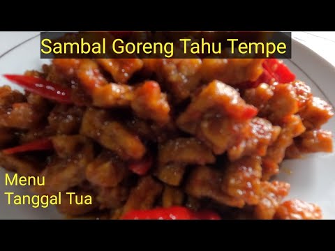 Bikin Sambal Goreng Tempe Tahu