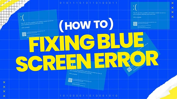 How To Fix Blue Screen Error in Windows 11/10/8/7 (2025!)