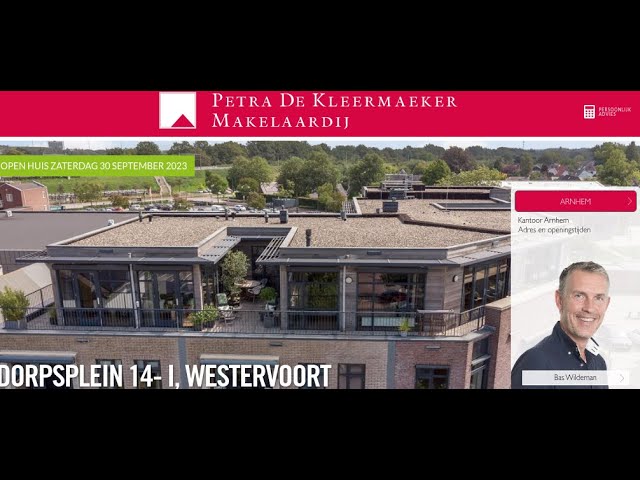 Te Koop: Dorpsplein 14- I, Westervoort - Petra De Kleermaeker Makelaardij -  Youtube