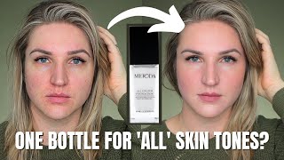 1st time trying color changing foundation 👻 | Meroda review + 8 h wear test