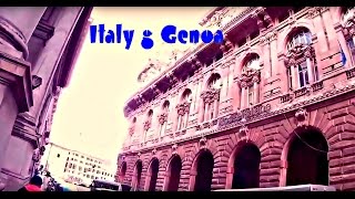 Италия г Генуя центр города Italy g Genoa city centre