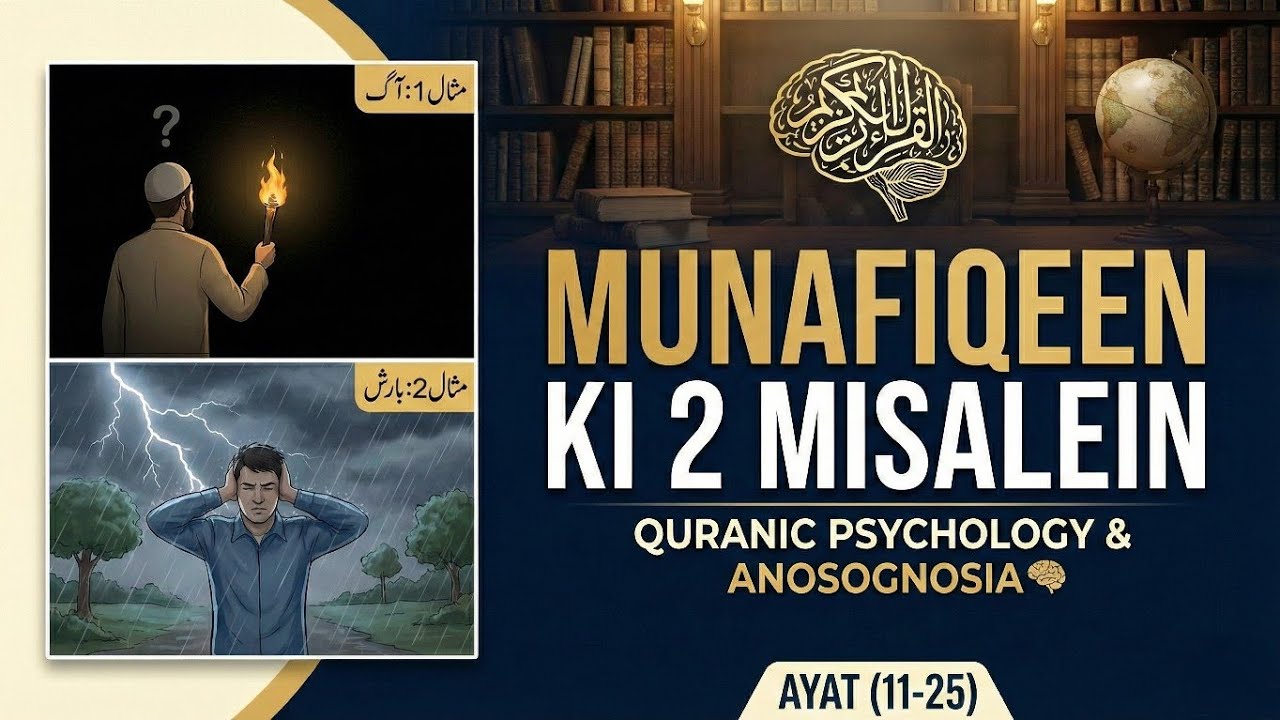1 PARA AYAT ( 11–25) PARABLE OF FIRE & RAIN | QURANIC PSYCHOLOGY