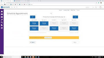 Scheduling a Tutoring  Appointment on Navigate